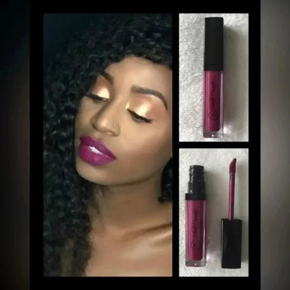 Purple Matte Liquid Lipstick​​ - Picture 3 of 9